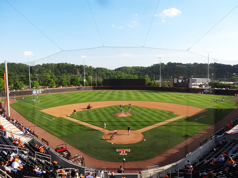 Lindsey Nelson Stadium aerial view