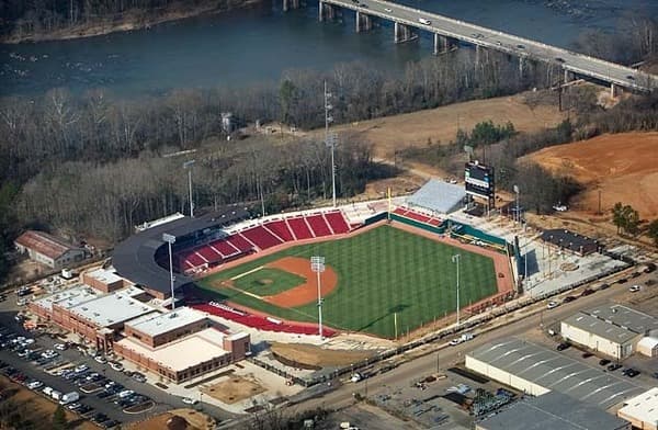 Founders Park aerial view