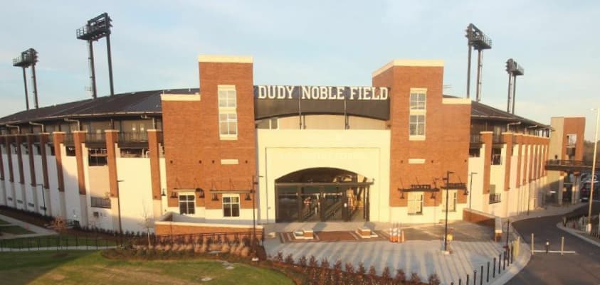 Dudy Noble Field aerial view